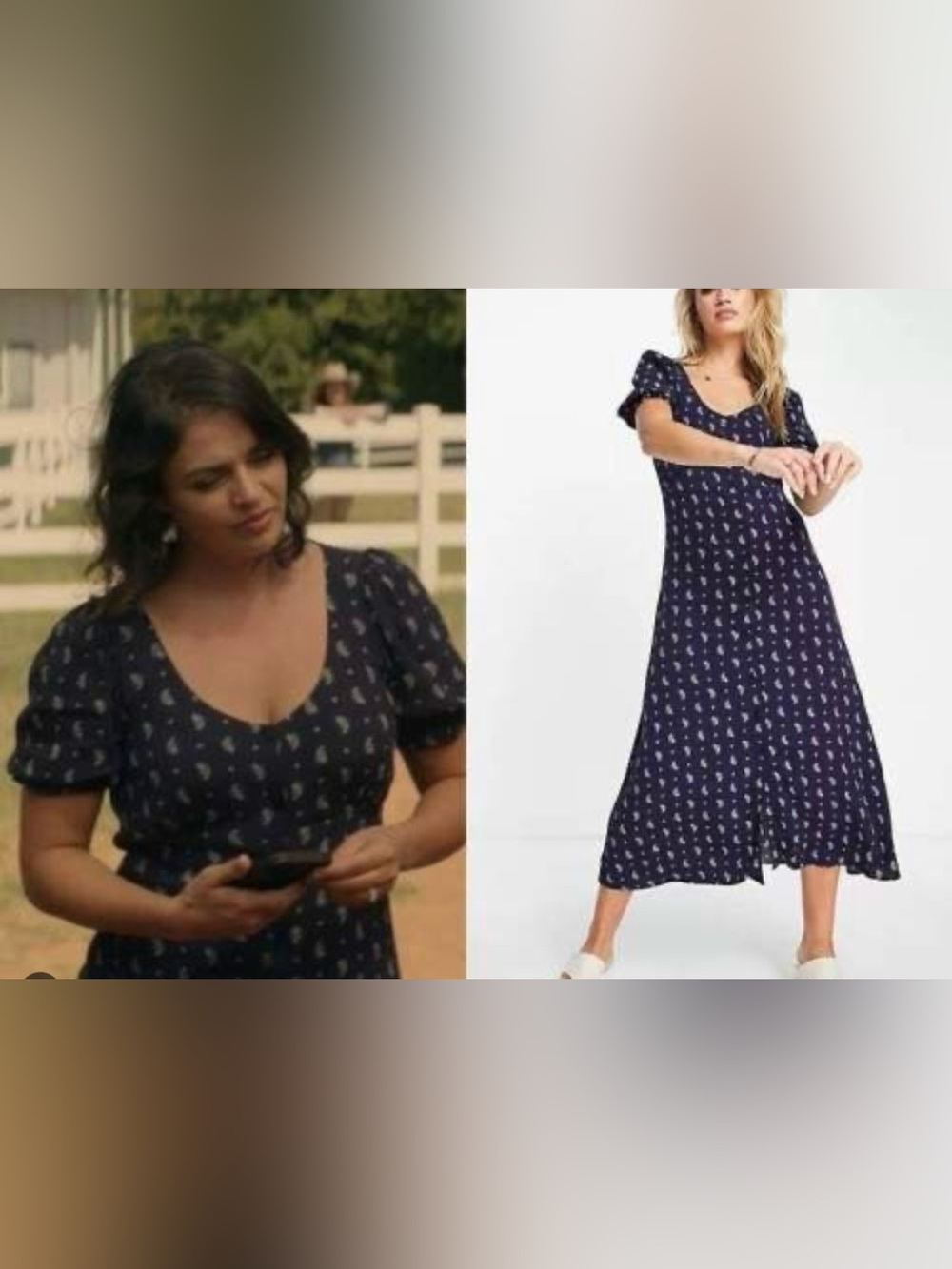 & Other Stories Monica Midi Dress
